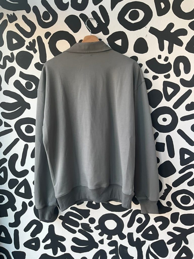 BOUND - Sage Grey Rugby Sweater