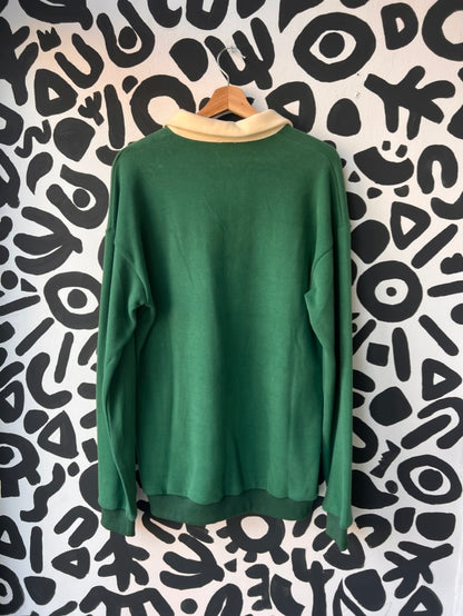 BOUND - Kelly Green 1/4 Zip Polo