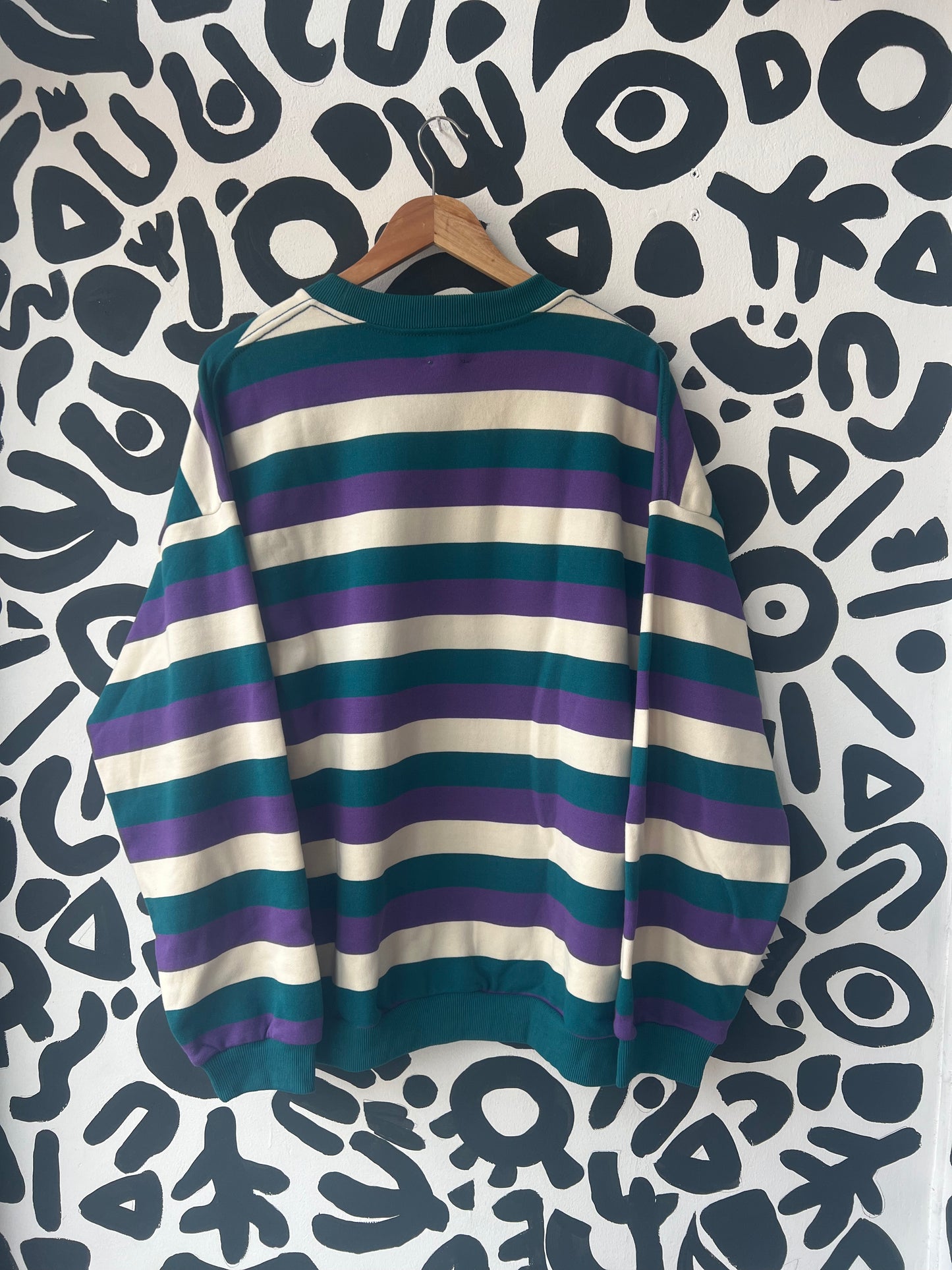 BOUND - Dahlia Stripe Oversized Sweater