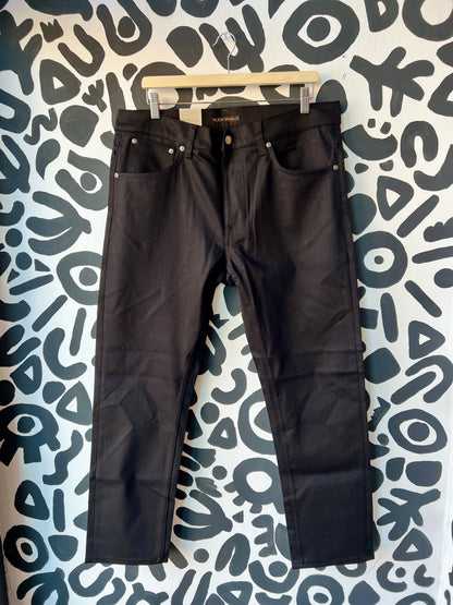 NUDIE JEANS - Lean Dean Dry Ever Black