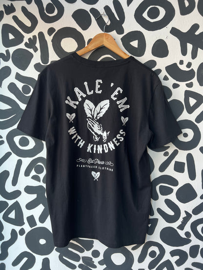 PLANT FACED - Kale them with kindness tee