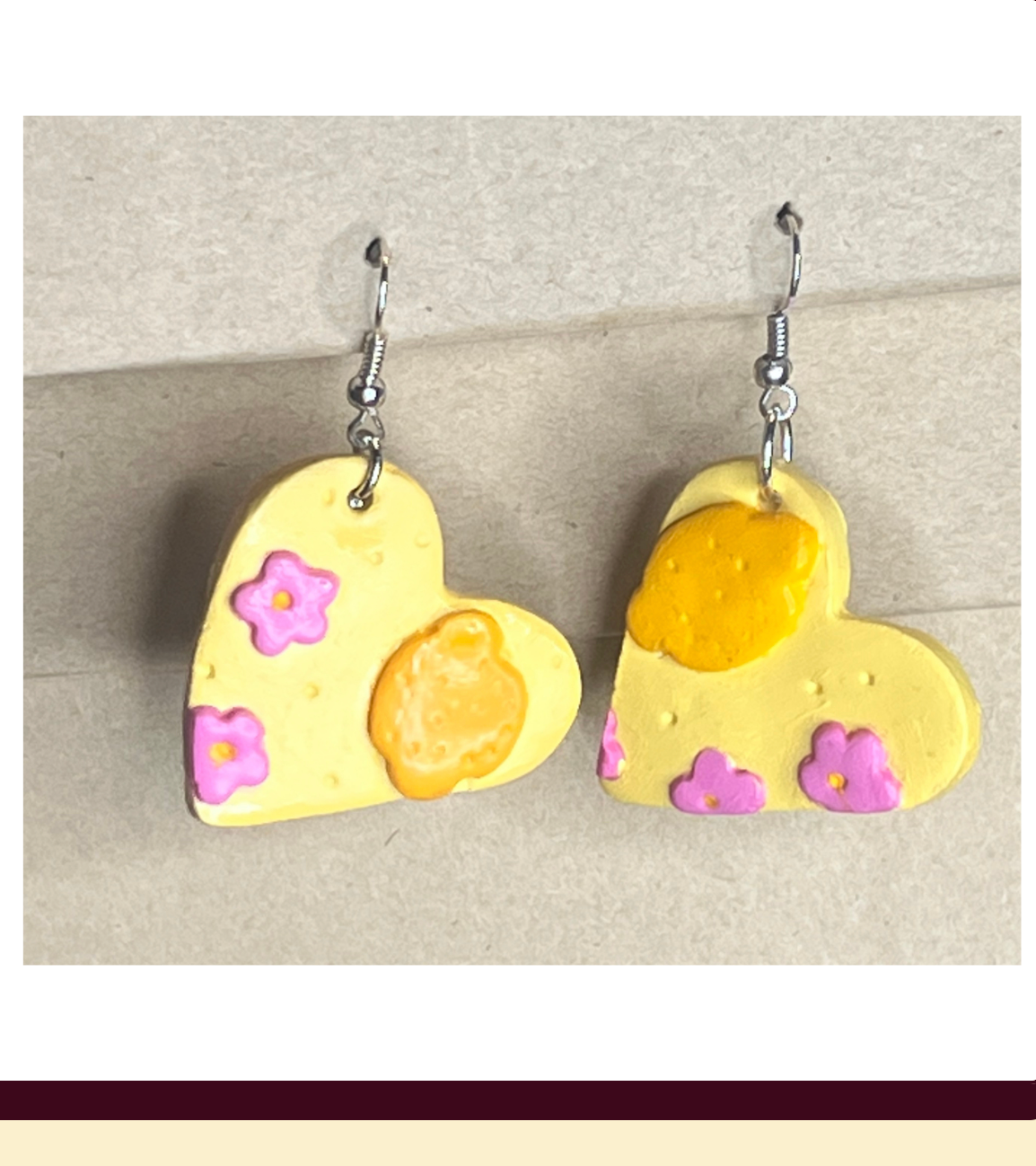 Strawberries and Lemons Statement Earrings