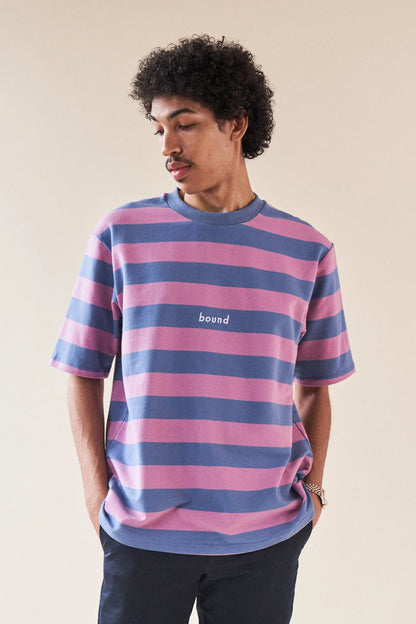 BOUND - Sherbert Stripe Tee